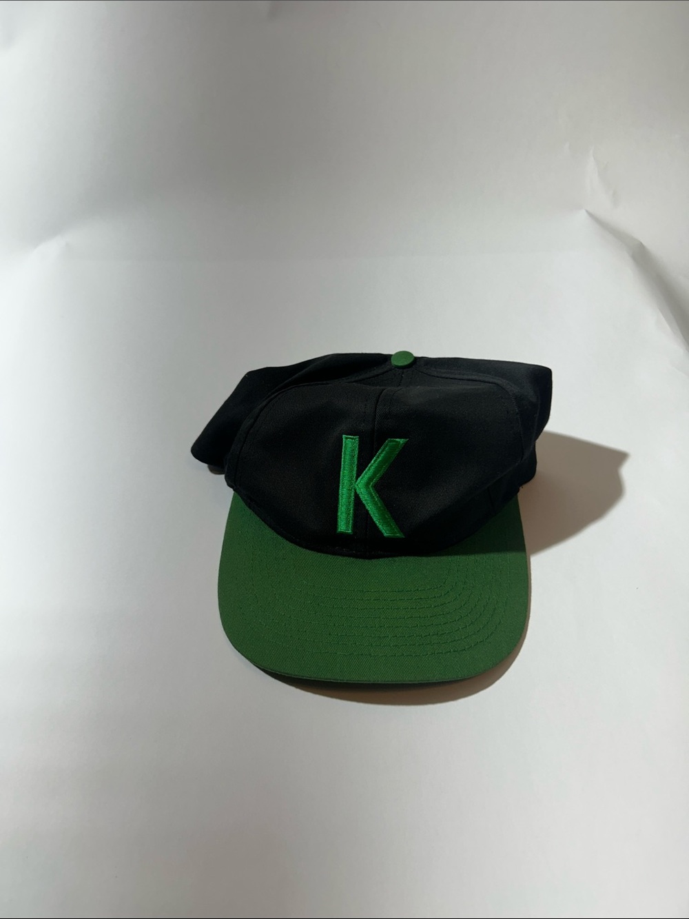Vintage Kool K-Embroidered Black Baseball Cap